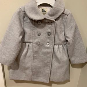 Baby BGosh gray peacoat NWT